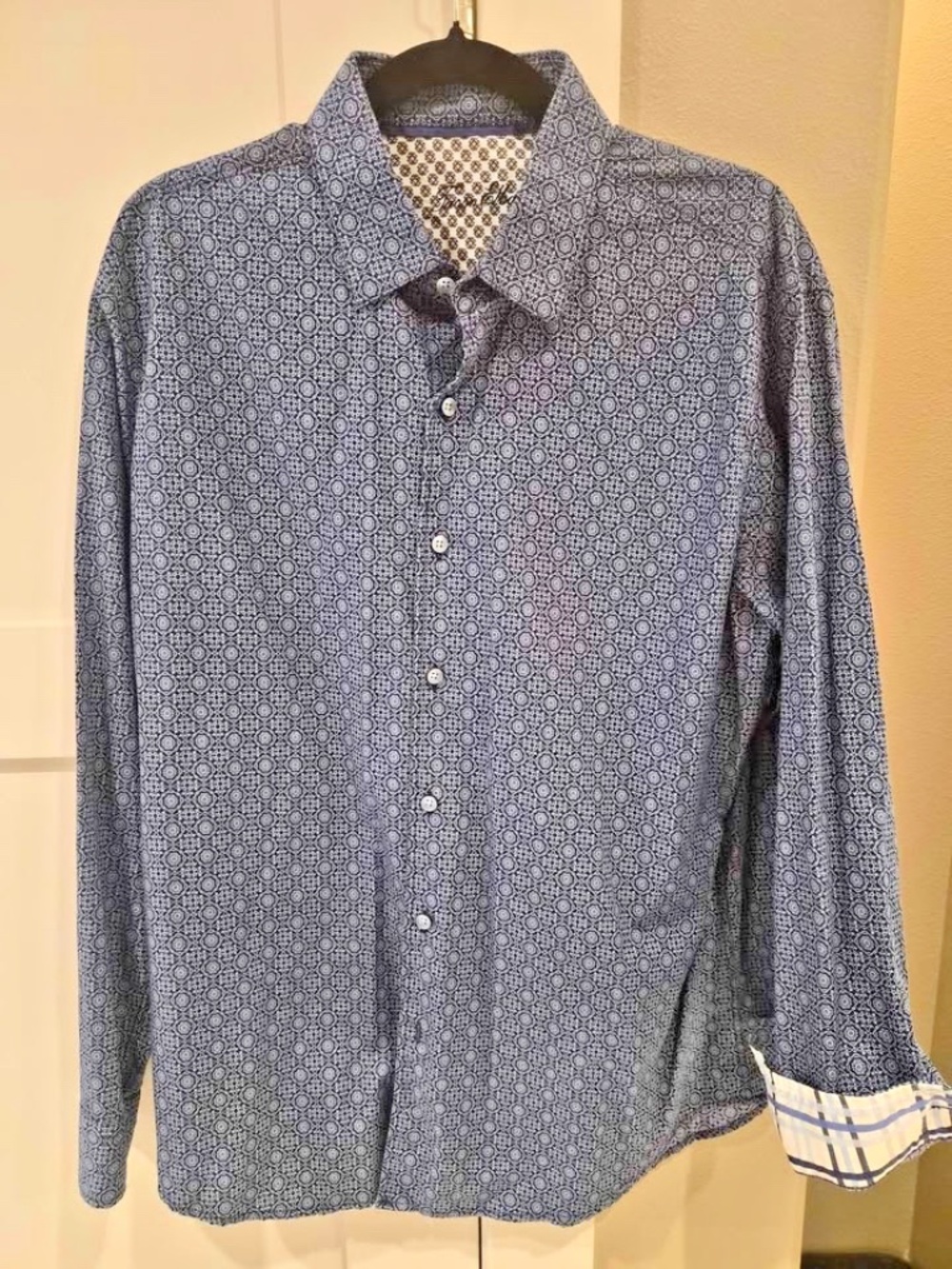 Lot Bundle of 5 Tasso Elba Long Sleeve Dress Shirts - Men's Large